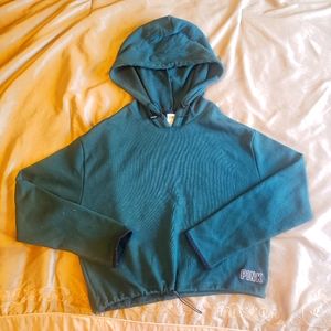 Victoria Secret sweatshirt, green, size medium